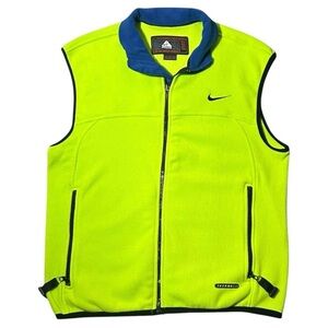 Vintage Nike ACG Thermal Layer 2 Fleece Full Zip Vest